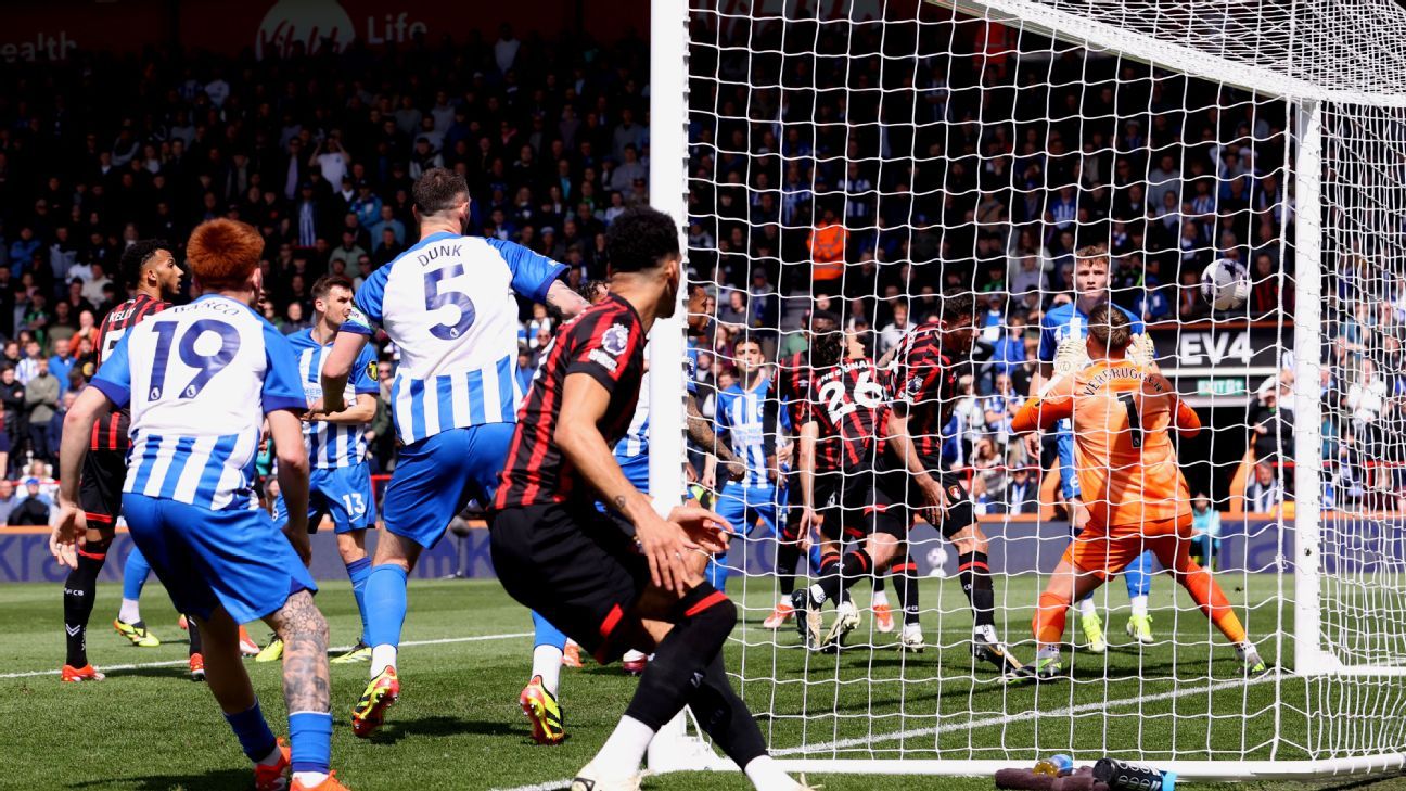 Senesi’s goal to open Bournemouth’s victory against Brighton in the Premier