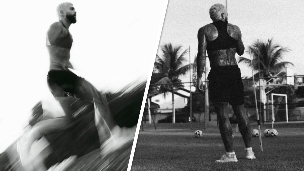 Gabigol retorna ao Flamengo e provoca euforia nos torcedores nas redes sociais.