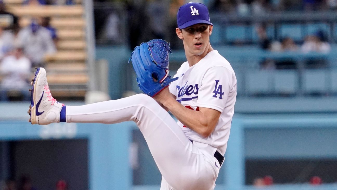 Thieves stole the guard from Dodgers pitcher Buehler’s arm, cops say