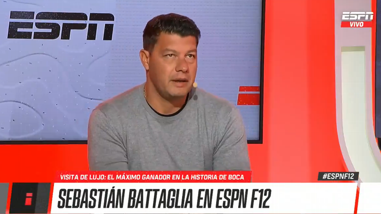 Sebastián Battaglia en ESPN Fútbol 12: la obsesión de Boca por la ...