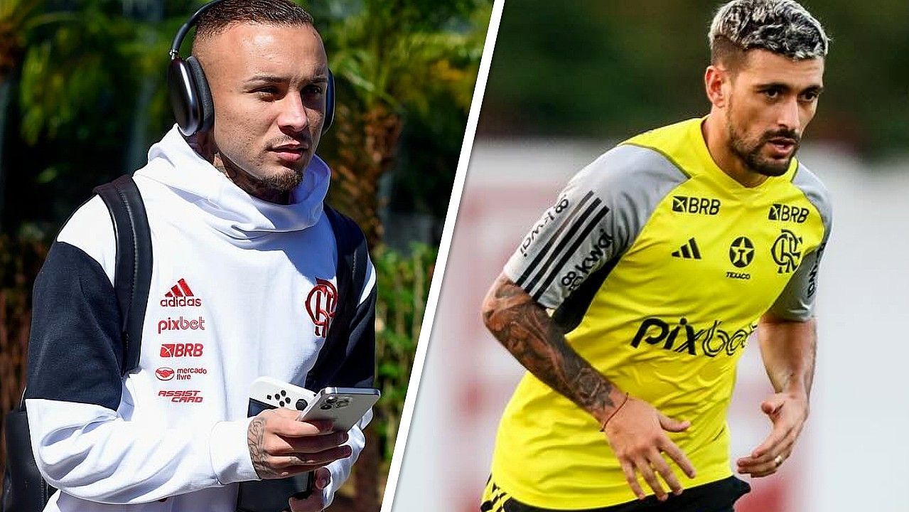 Cebolinha e Arrascaeta se recuperam para reforçar Flamengo em decisão na Libertadores.