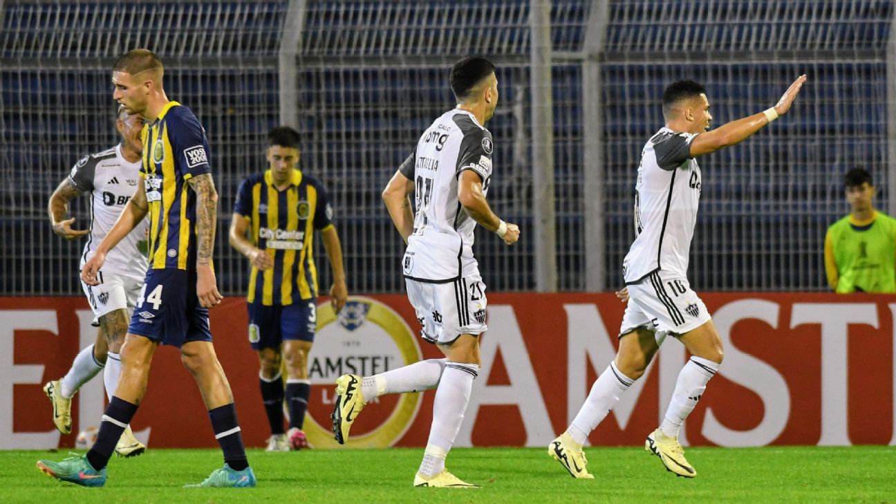 Rosario Central, with a poor performance, lost it at the end against Atlético Mineiro