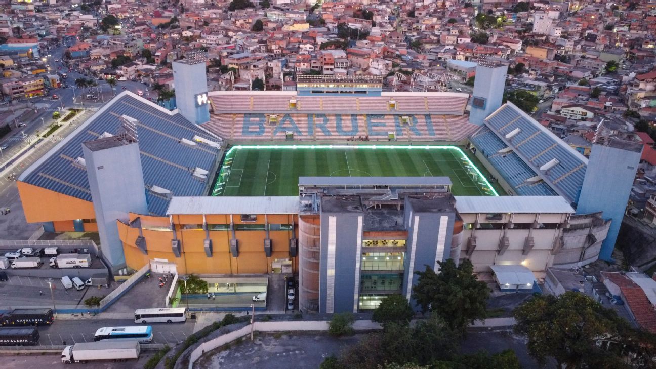 Cbf confirma clássicos Palmeiras x Corinthians e Palmeiras x São Paulo em Barueri.