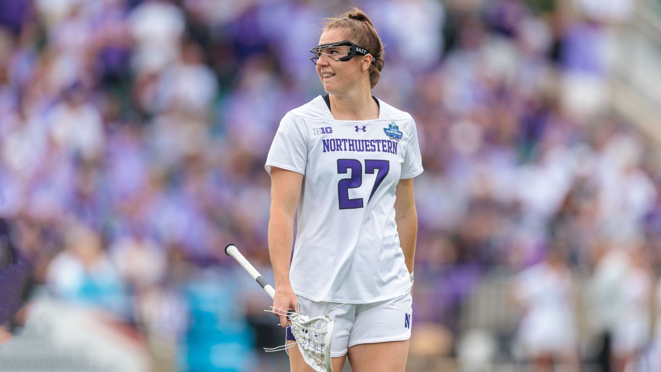Northwestern’s Izzy Scane breaks D-I lacrosse goals record