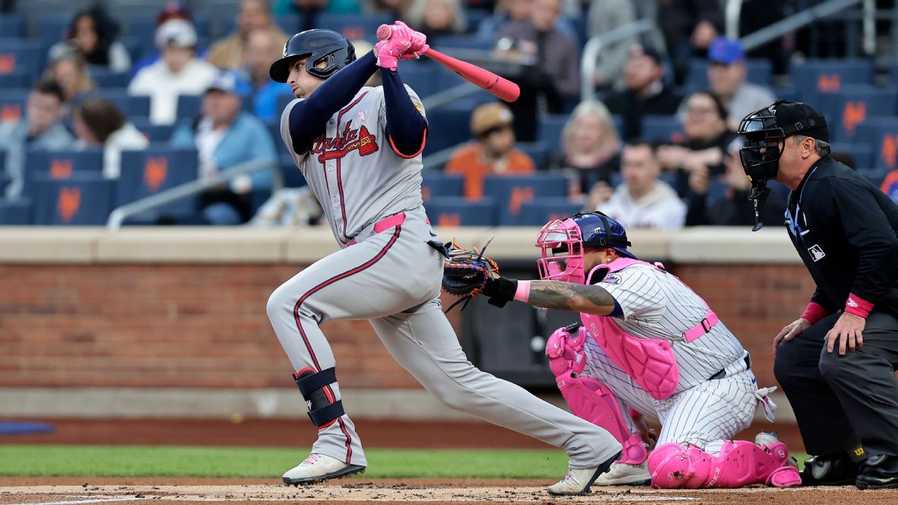 Braves' Riley exits early with left side tightness