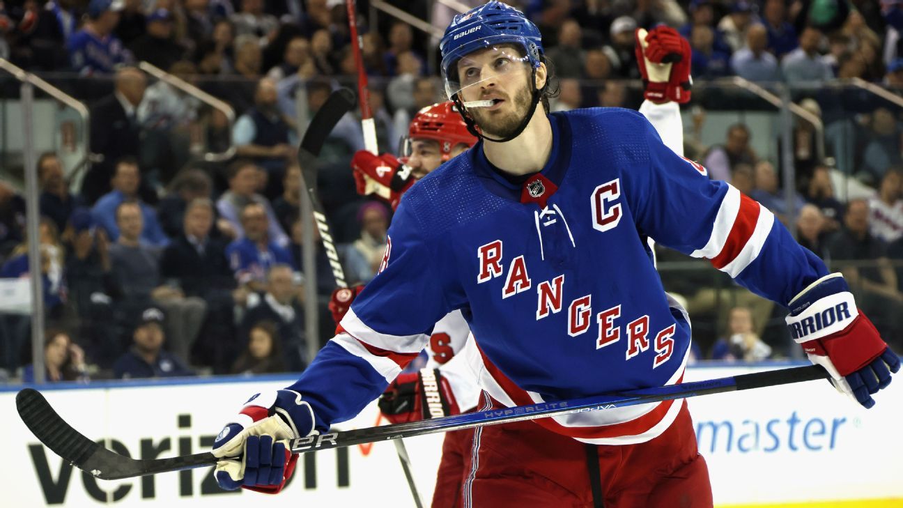 Rangers' Trouba fined, not suspended, for elbow