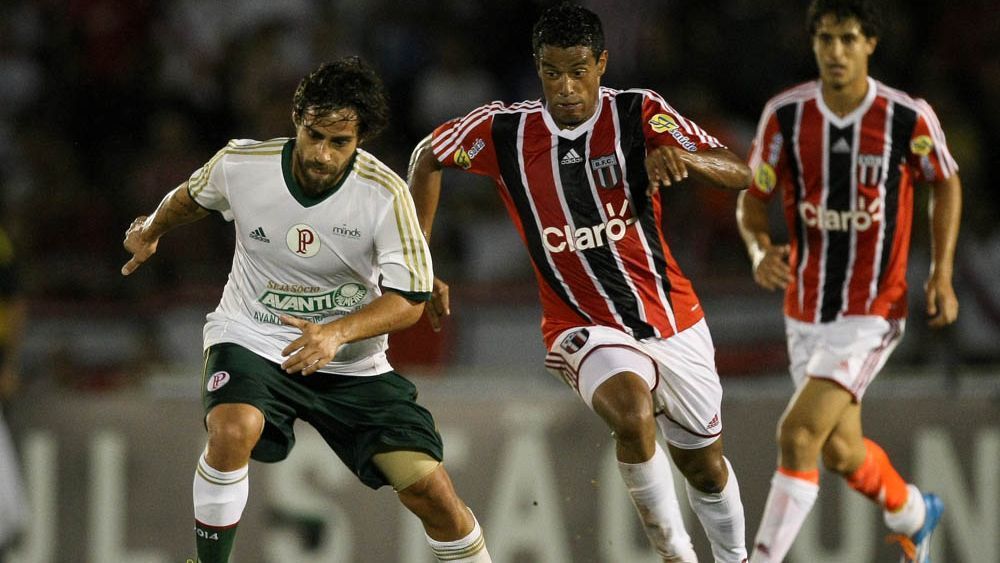Palmeiras perdeu exclusivamente uma vez para o Botafogo-SP no século XXI