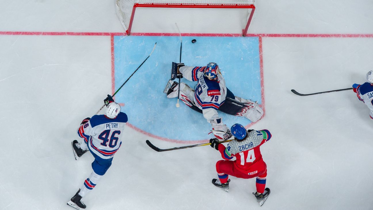 Czechs bounce U.S.; Canada into semis at worlds