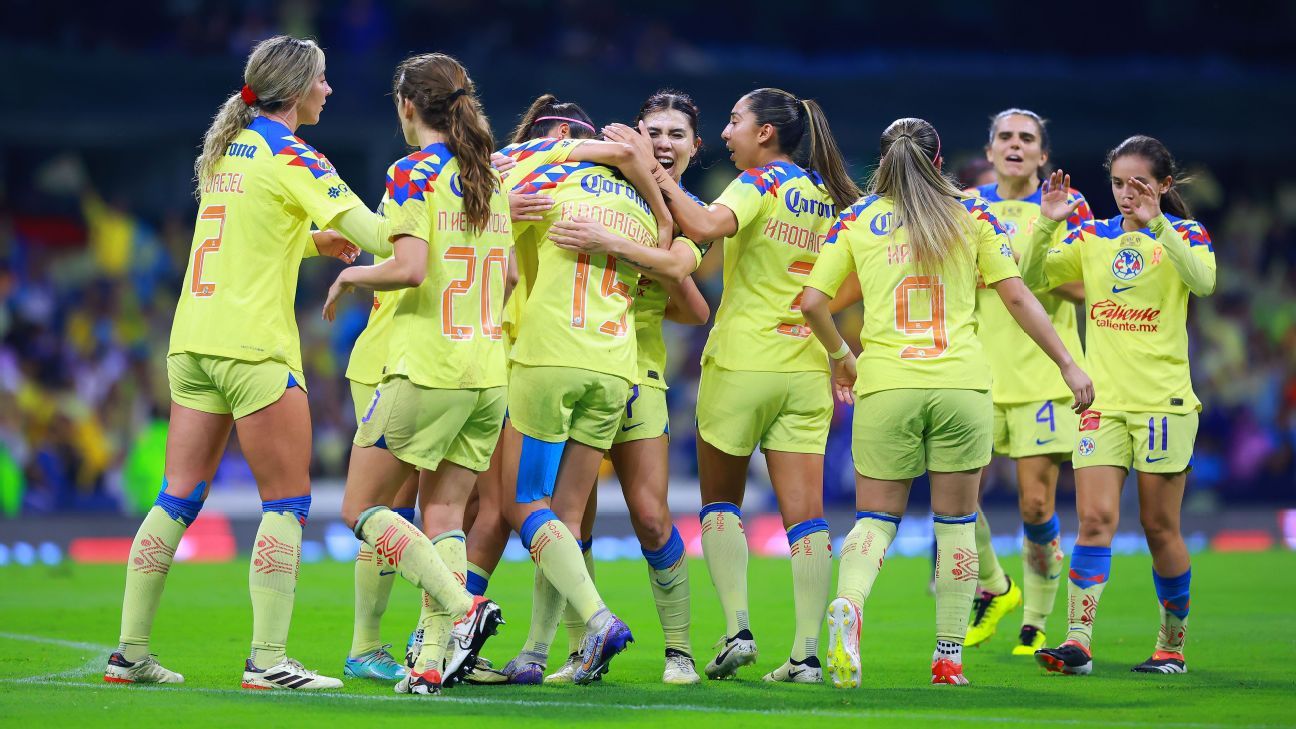 The U.S. held a slight advantage in the Liga MX Femenil final against the Rayatas