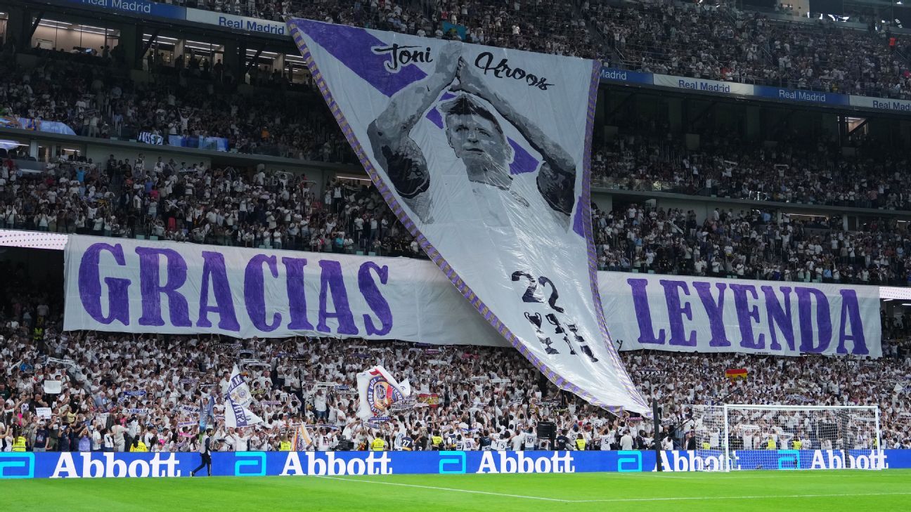 Actual Madrid: The Santiago Bernabéu surrenders to Kroos in his farewell