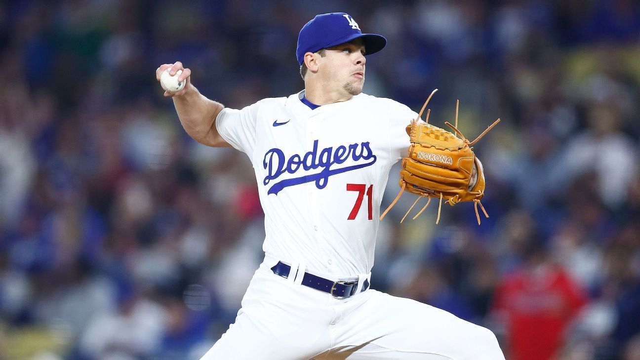 Dodgers rotation suffers another setback as Gavin Stone goes on the injured list