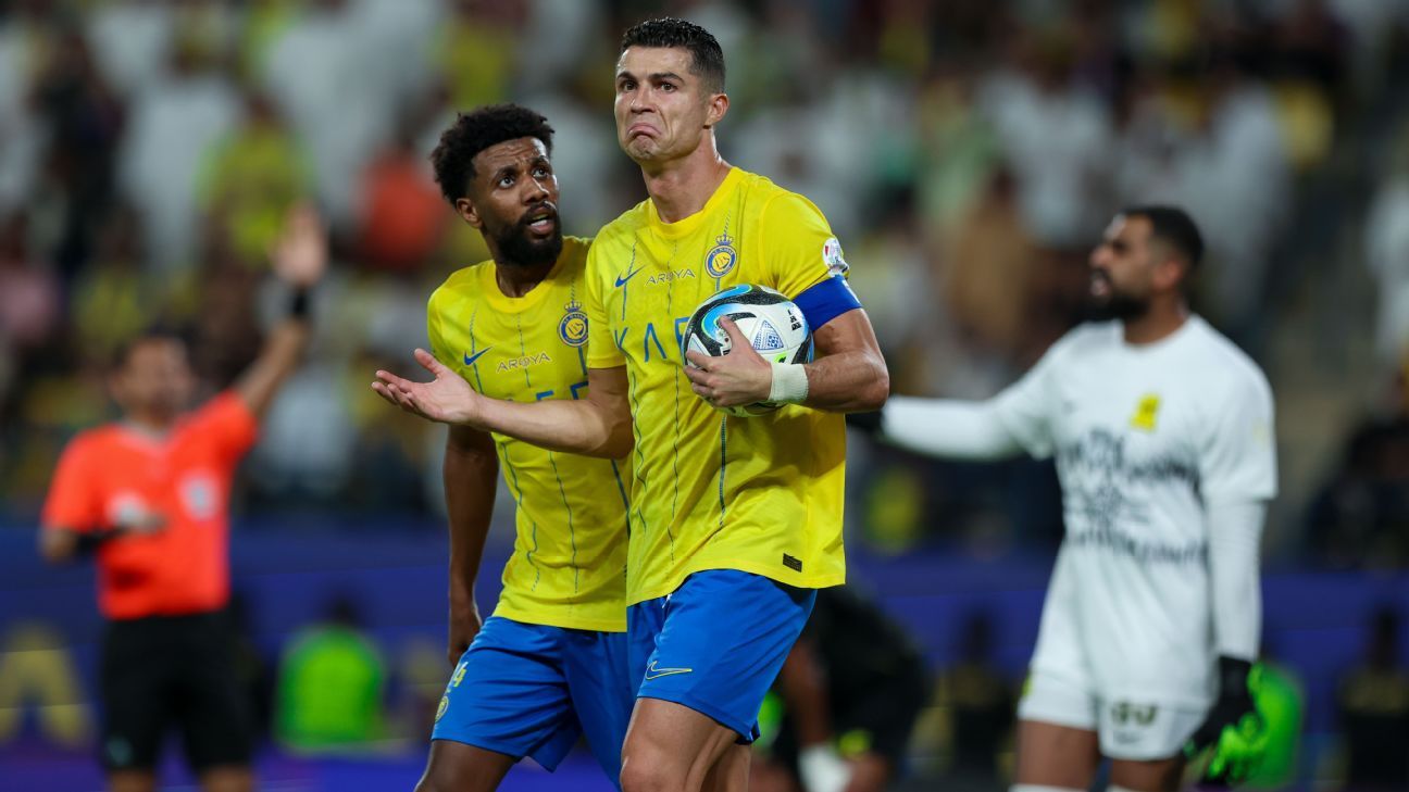 Gallardo’s Al-Ittihad misplaced within the closing of the Saudi league with Al Nassr, who had a double from Cristiano Ronaldo