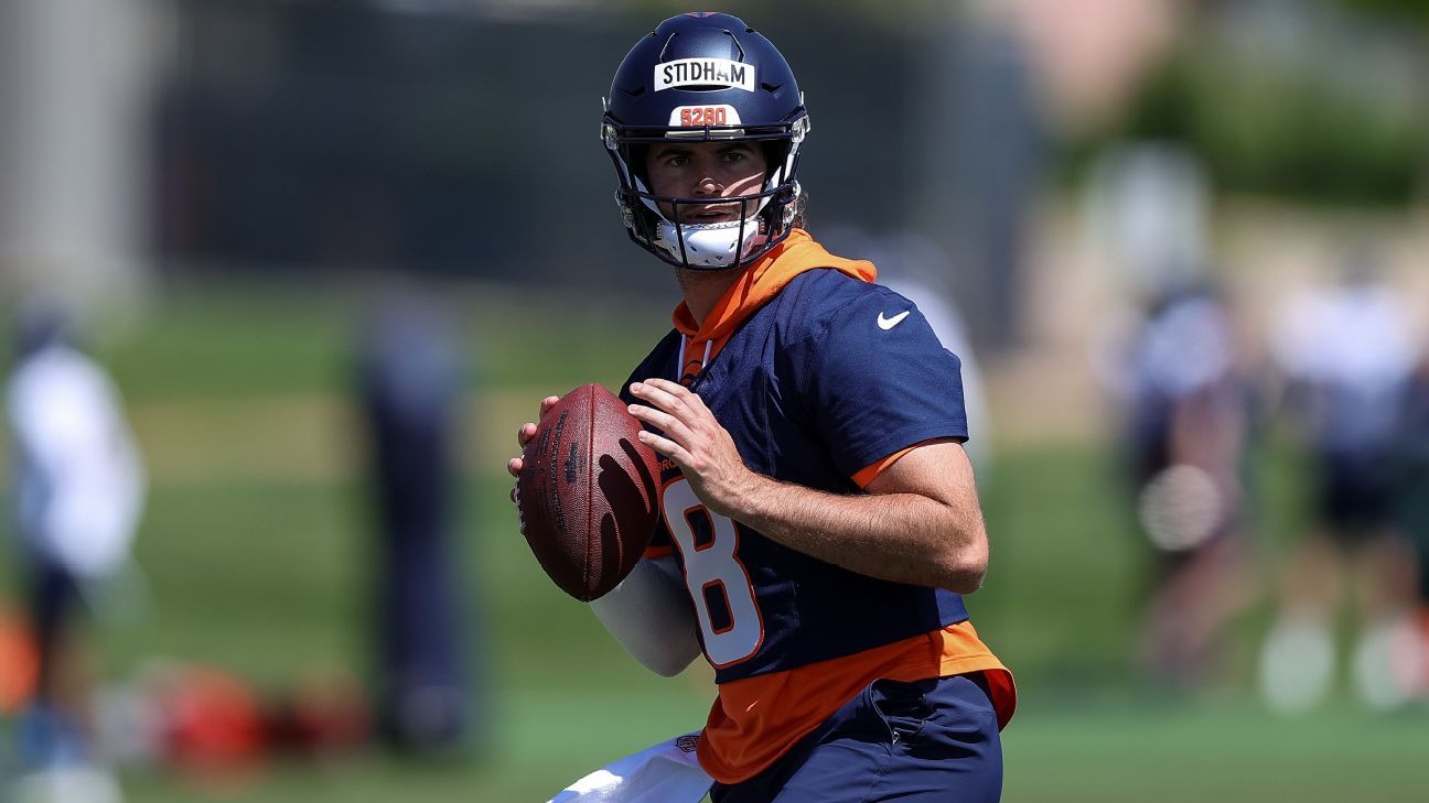 ‘I’m here to compete:’ Broncos’ Jarrett Stidham ready to fight for starting QB job