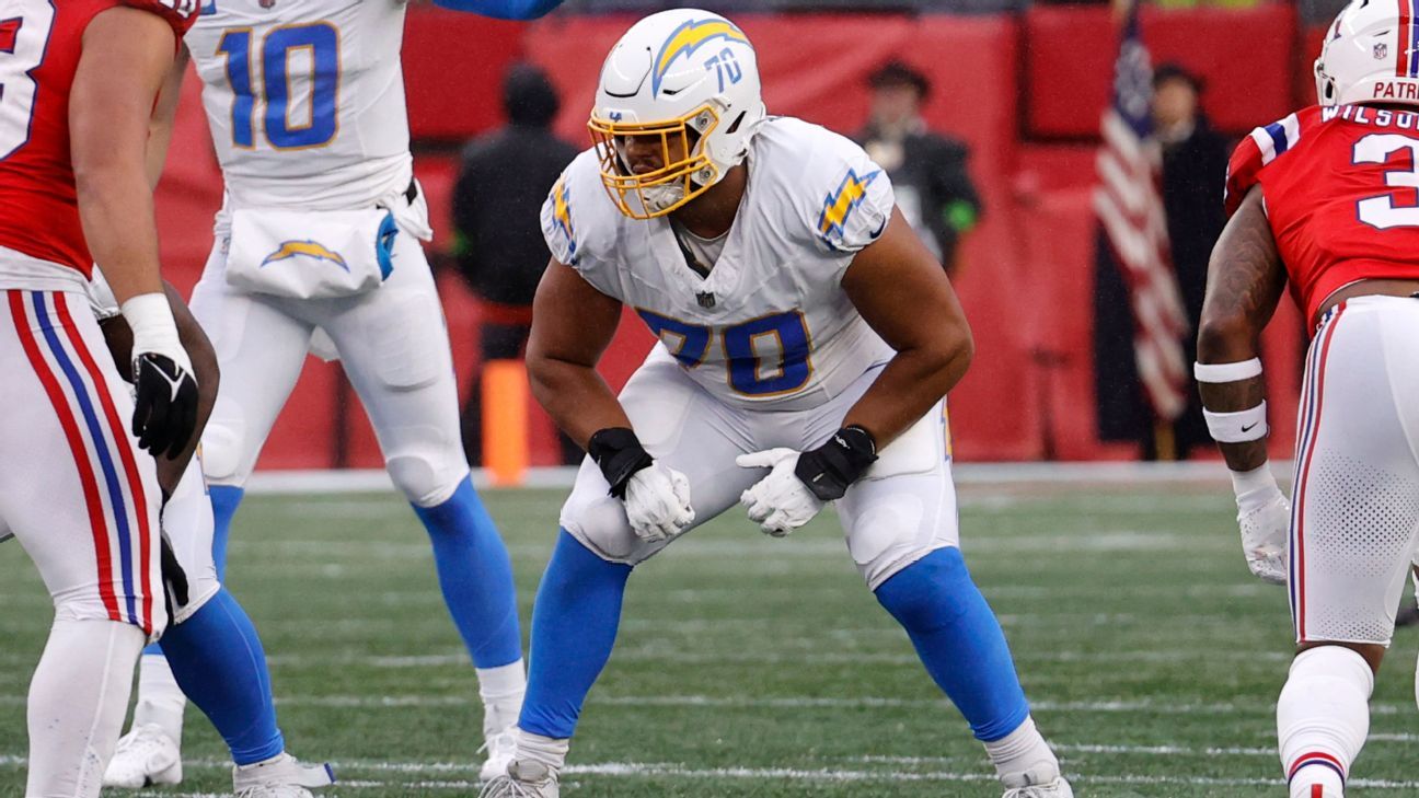 Chargers Make Slater Highest-Paid O-Lineman