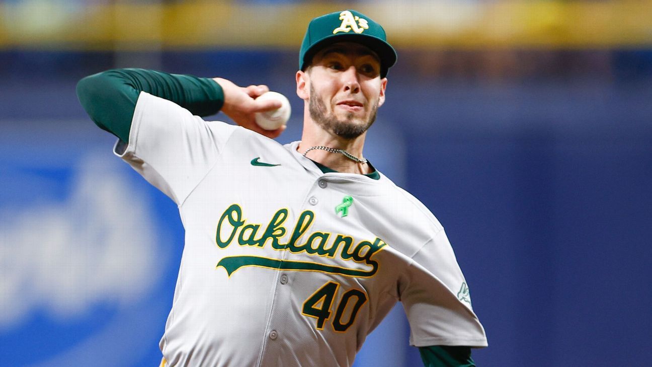 Athletics demote Spence after five HR outing