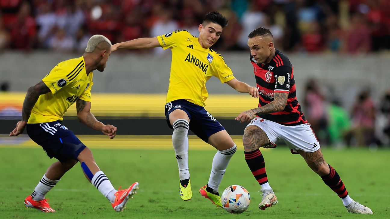 Les Millonarios ont perdu contre Flamengo et ont clôturé la phase de groupes des Libertadores sans victoire