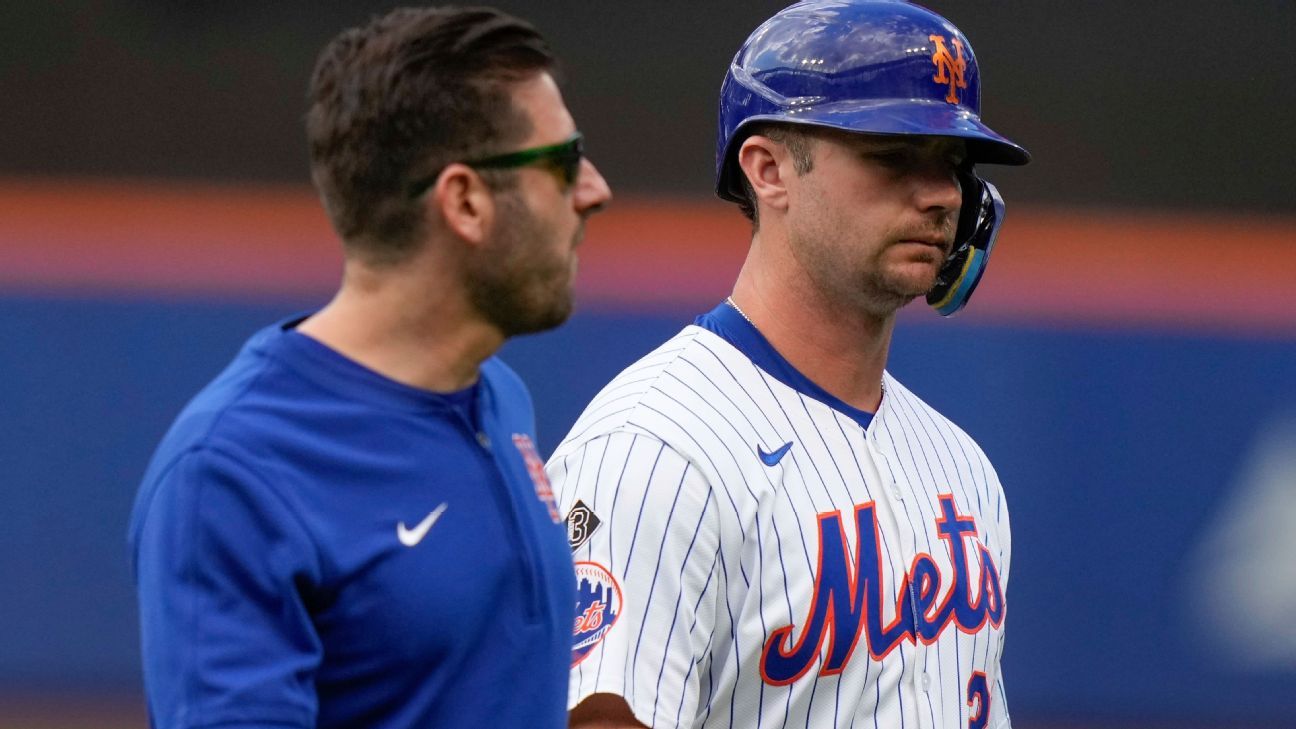 Mets 1B Alonso awaits tests on hand; Díaz on IL