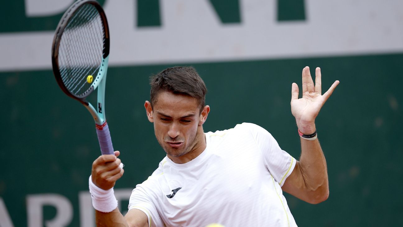 Mariano Navone was on the verge of a historic victory at Roland Garros