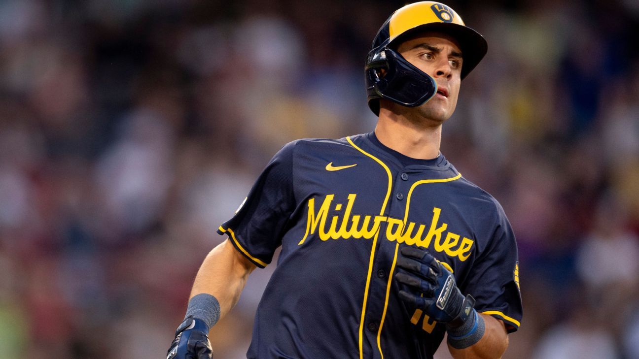 Brewers OF Frelick (knee) returns after missing 3