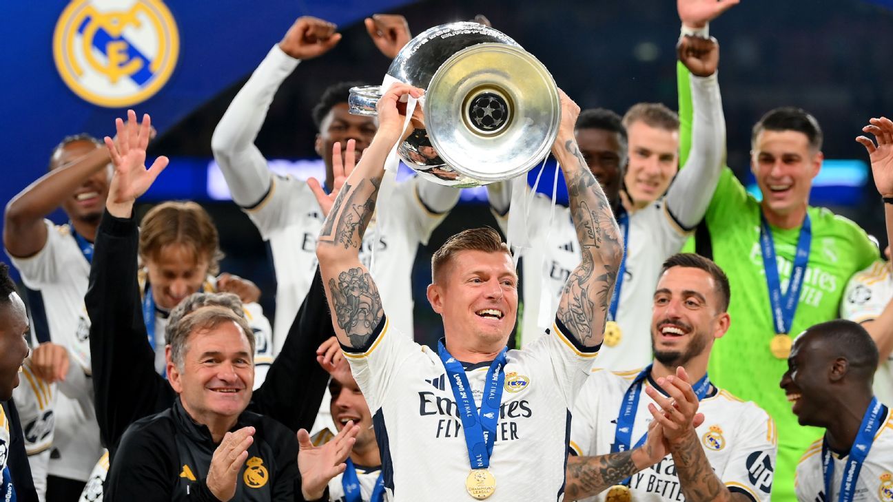 Kroos a dit au revoir en grand et a joué un rôle clé dans le 15e titre du Real Madrid en Ligue des Champions