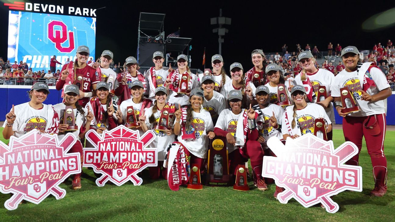 Who has won the WCWS? All-time champions list by year