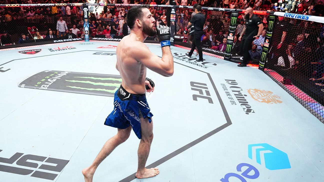 UFC Louisville Imavov derrota a Cannonier con polémico TKO ESPN