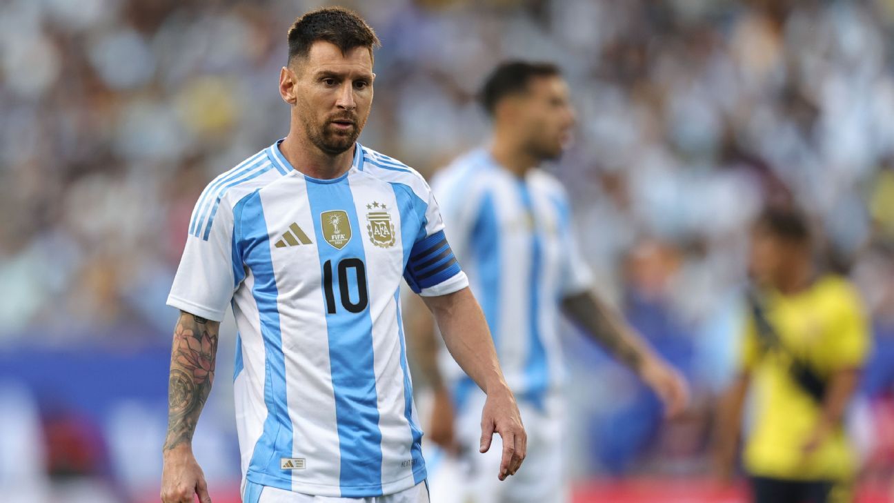 Vai jogar Copa de 2026? E a Olimpíada? Messi responde à ESPN e diz o que pensa sobre futuro na seleção da Argentina