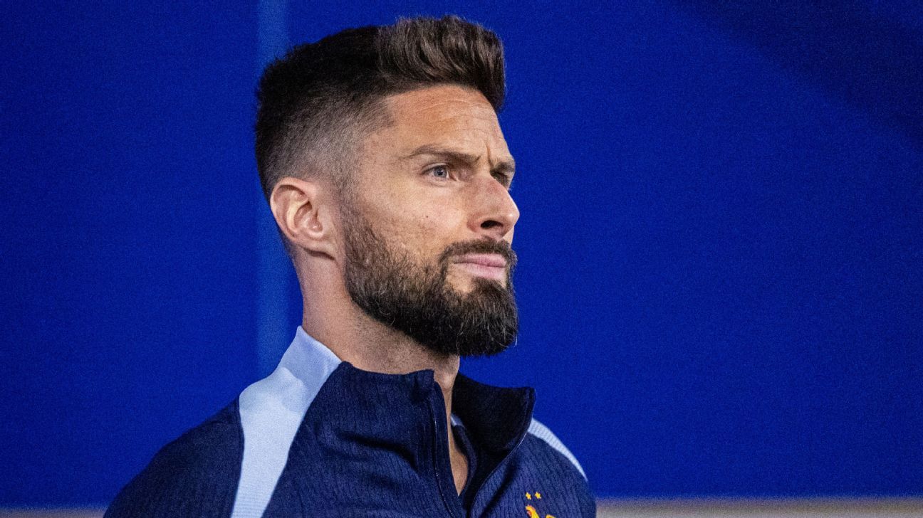 Euro 2024: Olivier Giroud embracing father role for France - ESPN