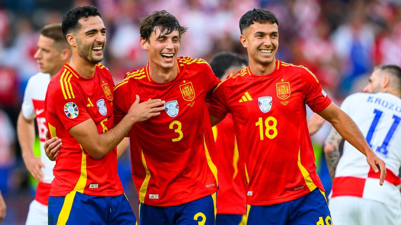 Spain one-on-one within the first sport in opposition to Croatia