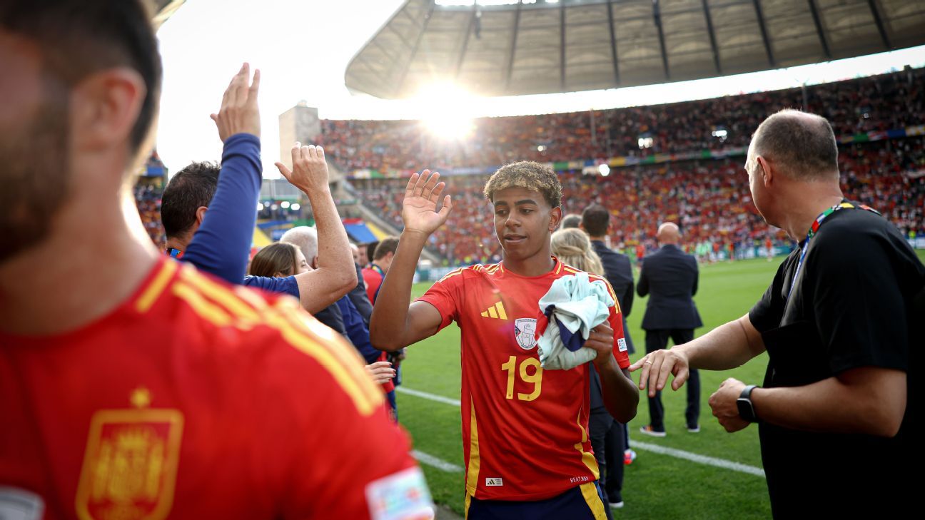 Lamine Yamal is only 16, but is seizing his chance for Spain - ESPN