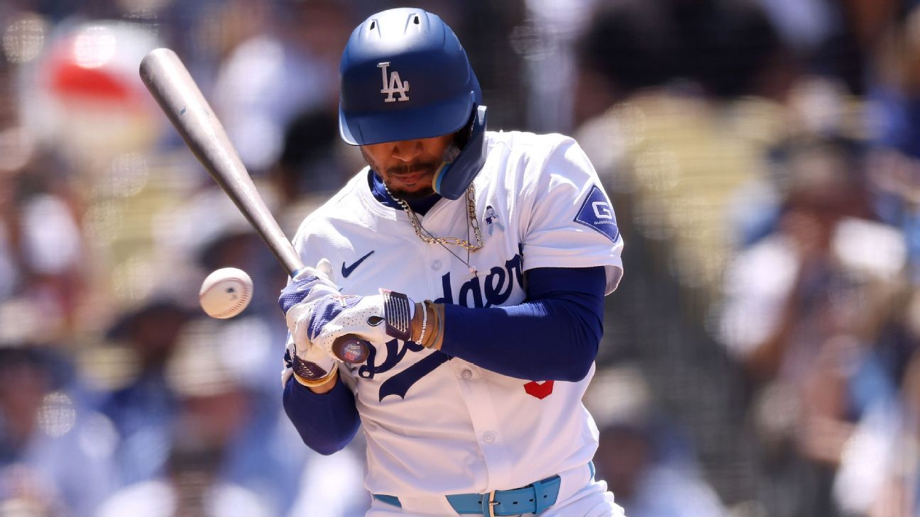Dodgers' Betts fractures hand; out 'for some time'