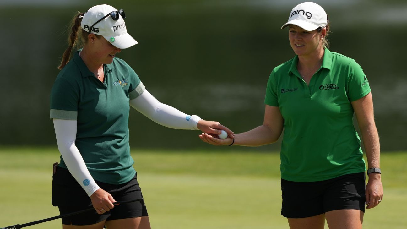 Ewing-Kupcho seize 1-shot lead at LPGA’s Dow