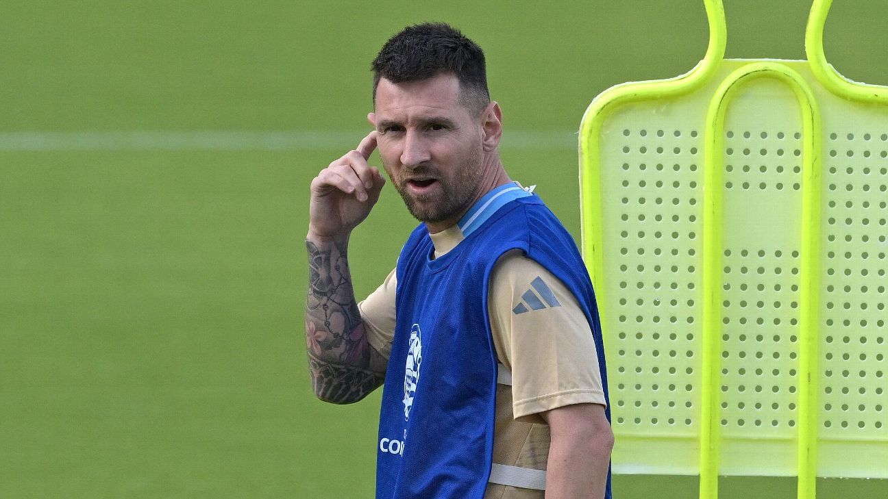 Messi joins Miami training, return date unclear