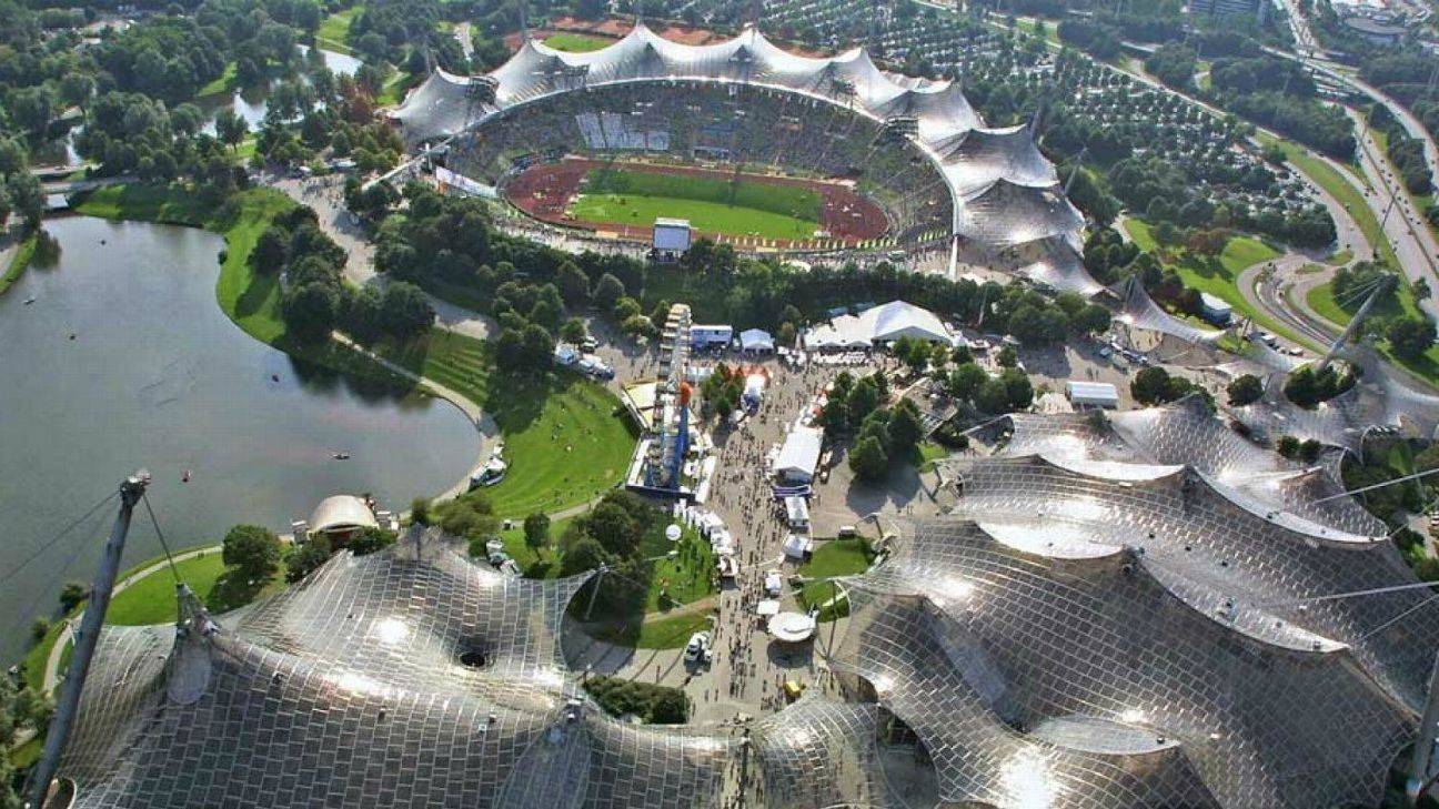 El Parque Olímpico de Múnich, entre la alegría de la Euro y los rastros del  horror - ESPN