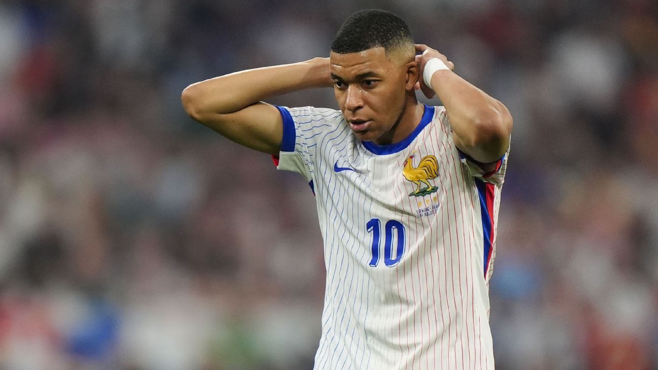 Kylian Mbappé sur le départ de la France : être sélectionné pour accueillir l’Euro 2024 était un « échec »