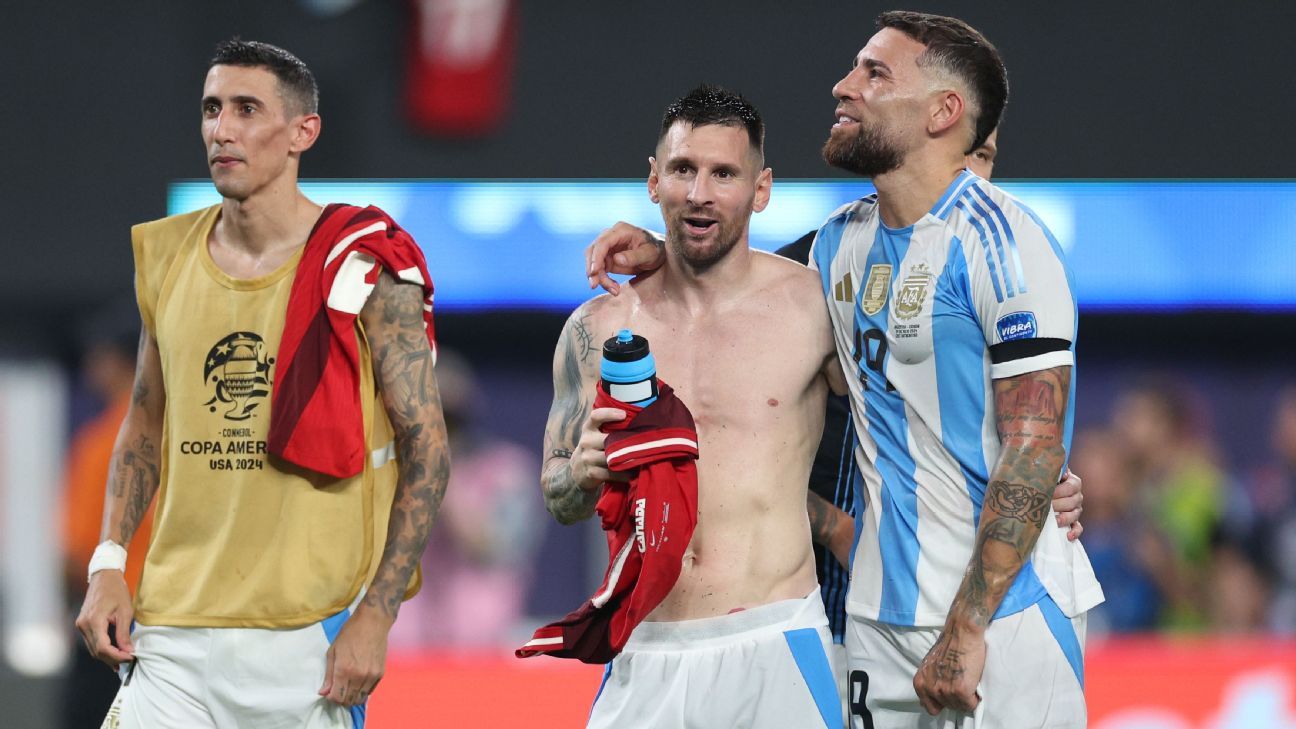 Lionel Messi impressionné par le retour de l’Argentine en finale de la Copa América
