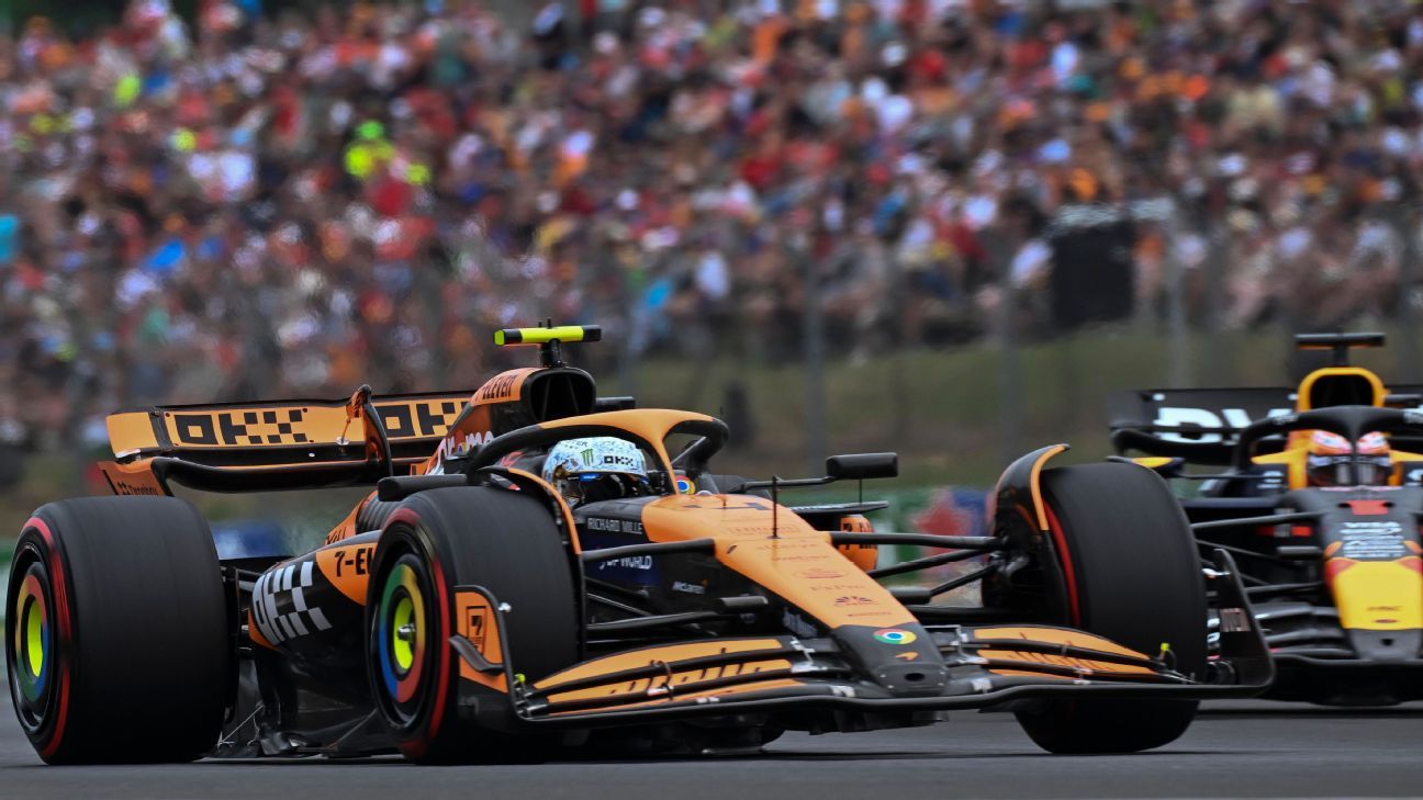 F1, en Hongrie : Norris et Piastri, première ligne de McLaren après 12 ans