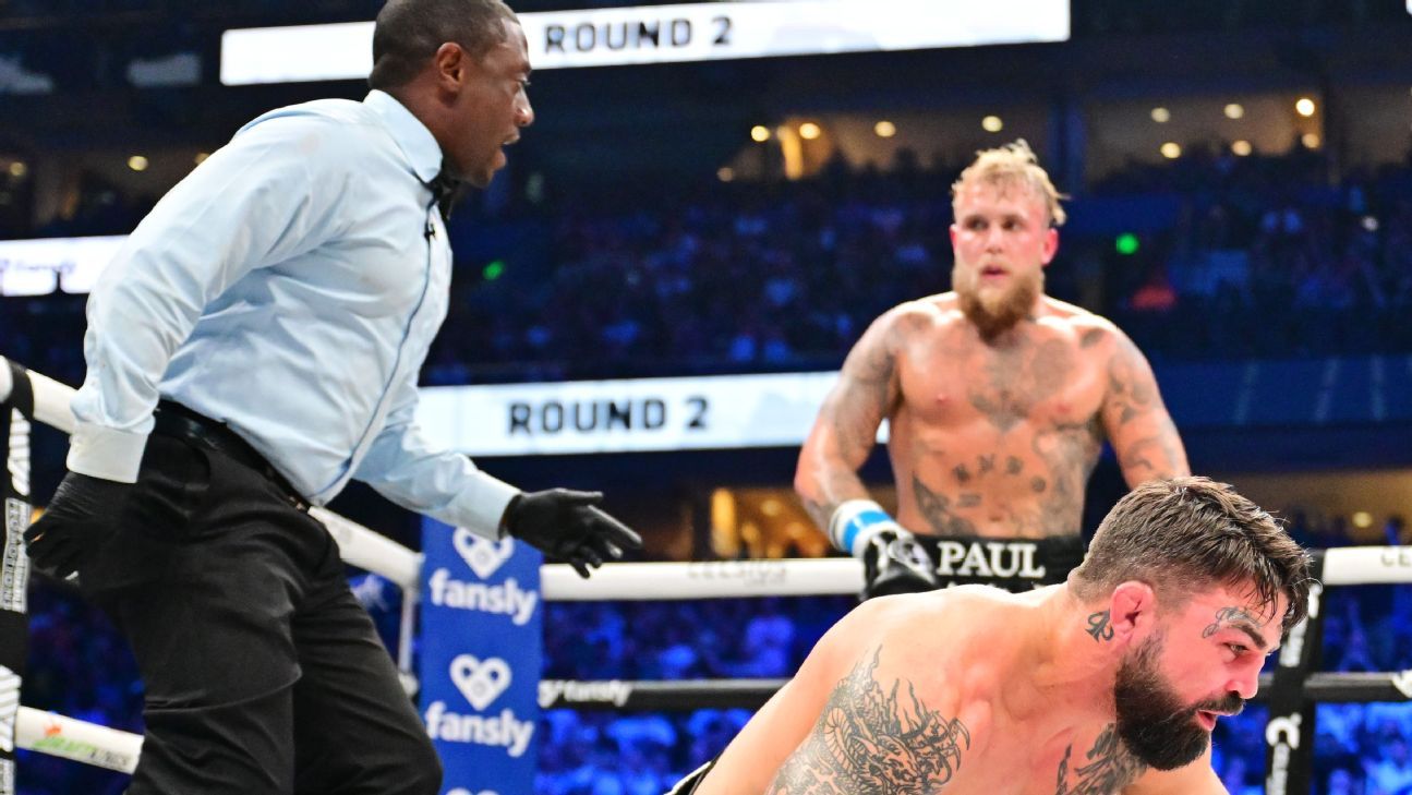 Jake Paul remporte une victoire par TKO au sixième round contre Mike Perry