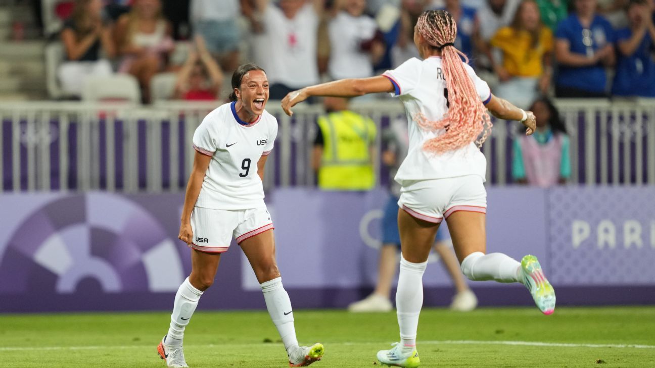 USWNT’s win to open 2024 Olympics proves doubters wrong after terrible World Cup