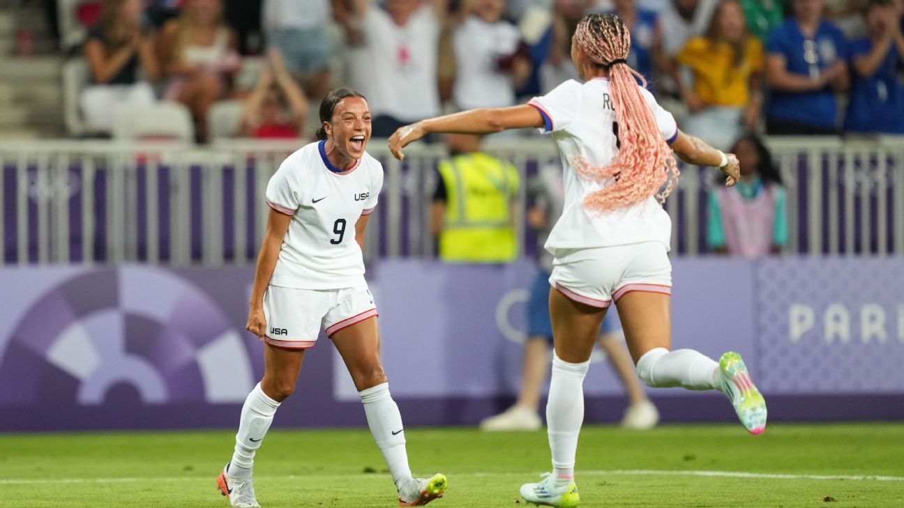 USWNT's impressive 30 win in Olympic opener silences doubters post