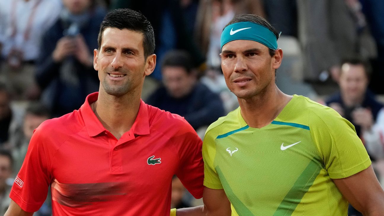 Todos los enfrentamientos entre Rafael Nadal y Novak Djokovic - ESPN