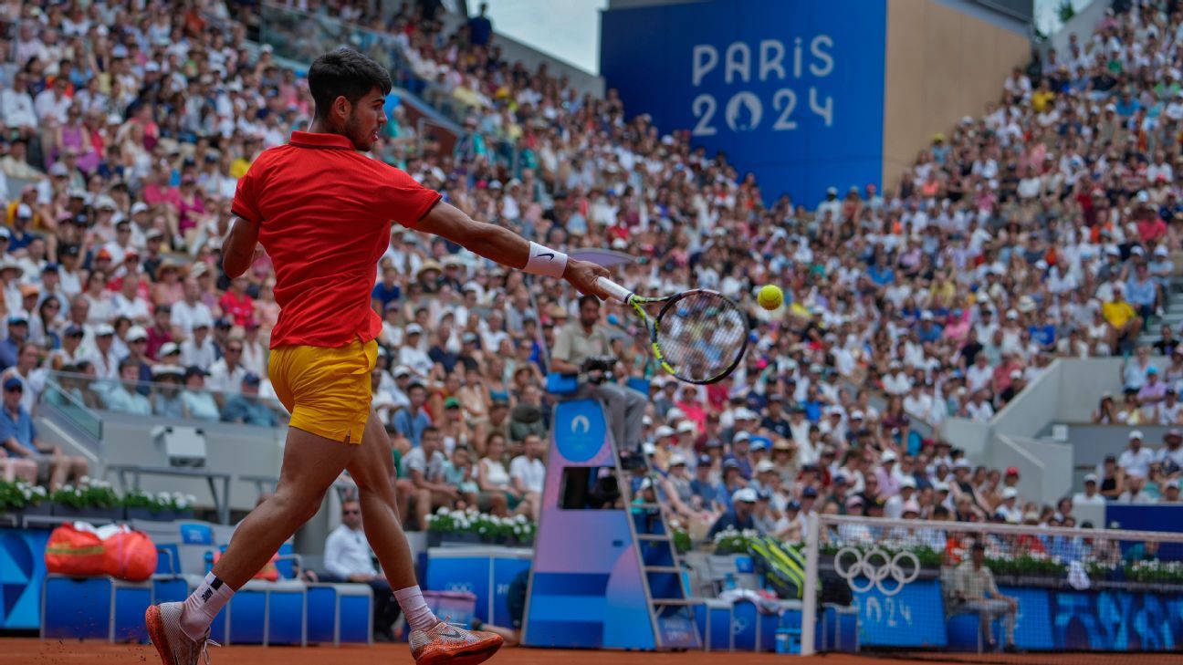 Alcaraz achieved a record of Federer and Djokovic in the Olympic Games