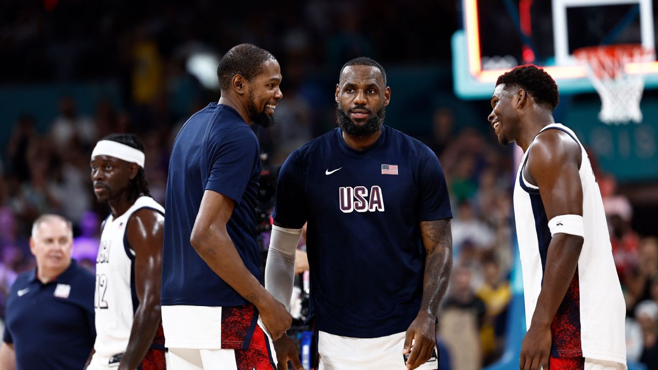 Team USA’s best lineup? Are Wemby, France in danger? Top Olympic questions