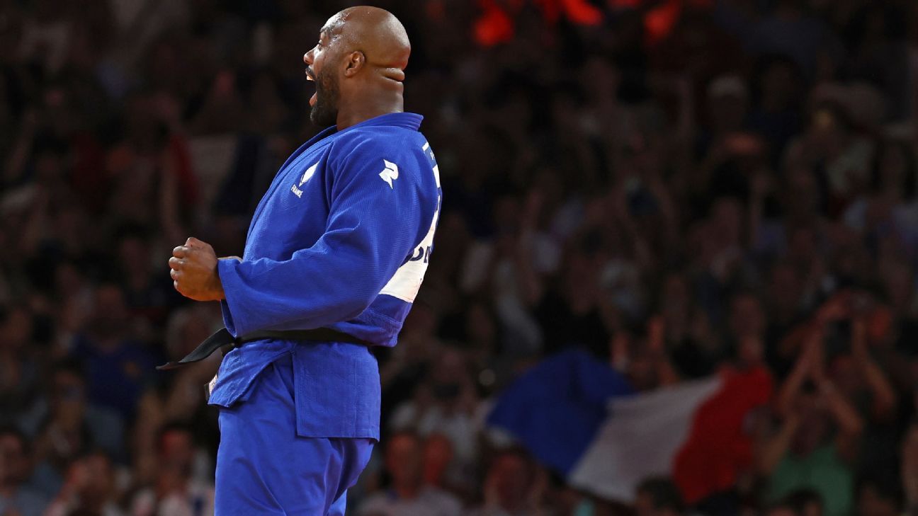 Teddy Riner fez história em Paris 2024: somou seu terceiro ouro olímpico individual no judô
 #ÚltimasNotícias