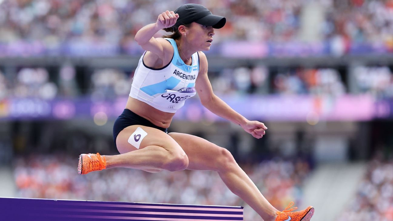 Belén Casetta finished in 34th place in the 3,000-meter steeplechase at Paris 2024
