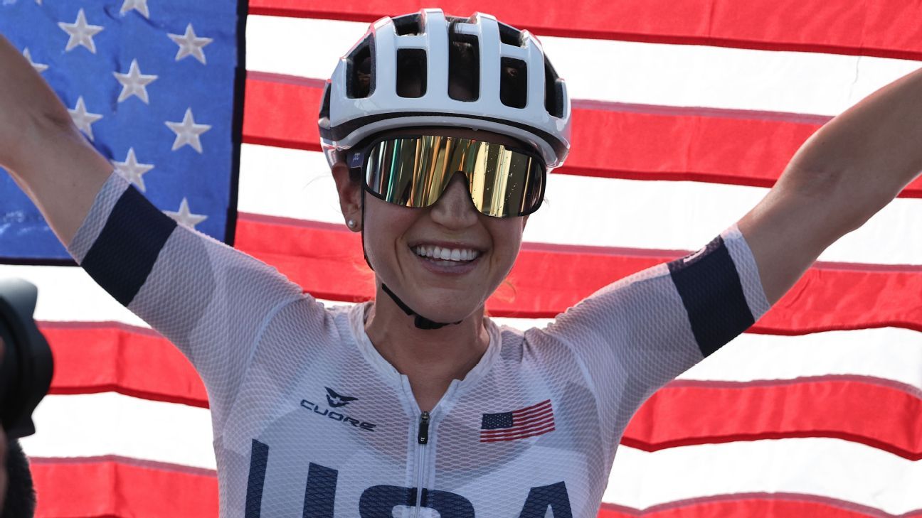 U.S. cyclist Kristen Faulkner wins Olympic road race gold ESPN