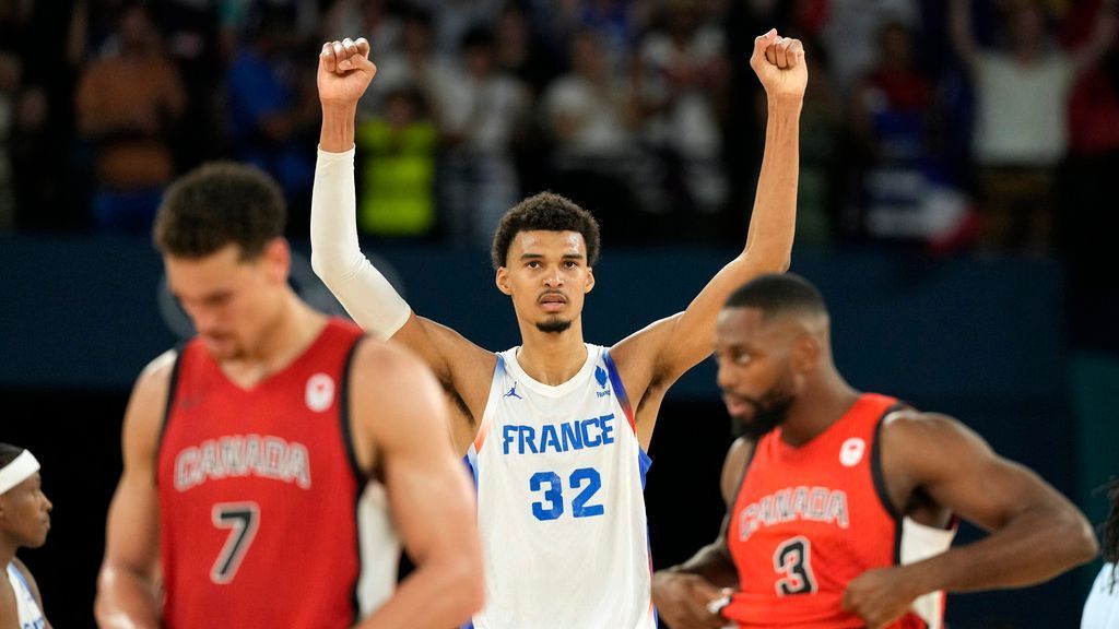 France ousts Canada to reach basketball semis