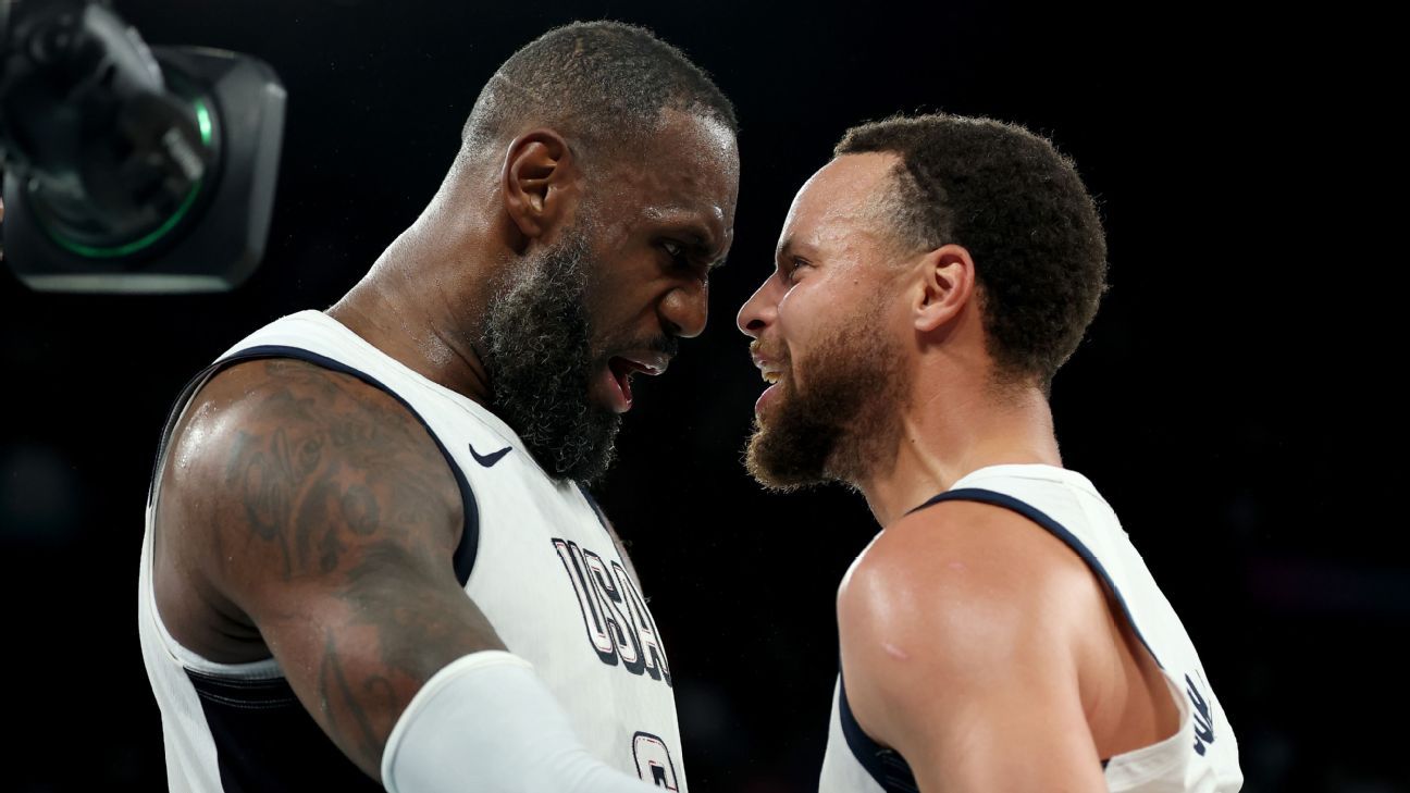 Basket-ball aux Jeux olympiques de 2024 – Quatre points du match États-Unis contre Serbie