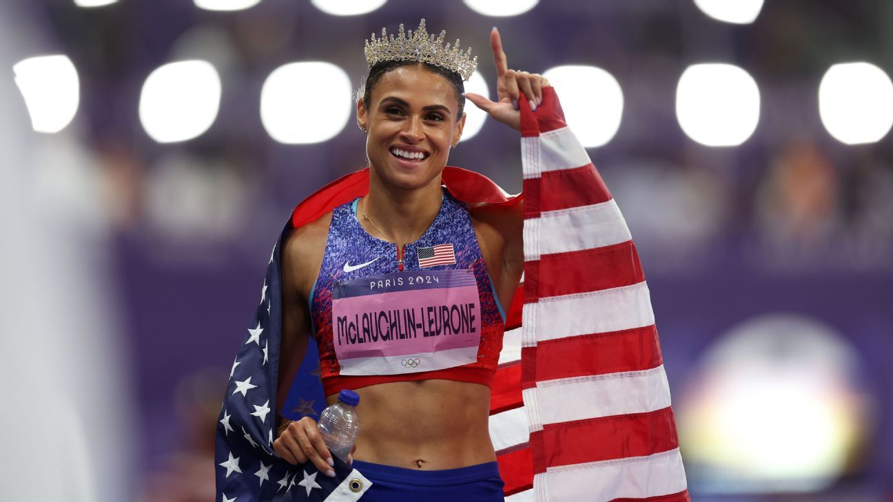 Sydney McLaughlin-Levrone’s dominant 400m final in photos