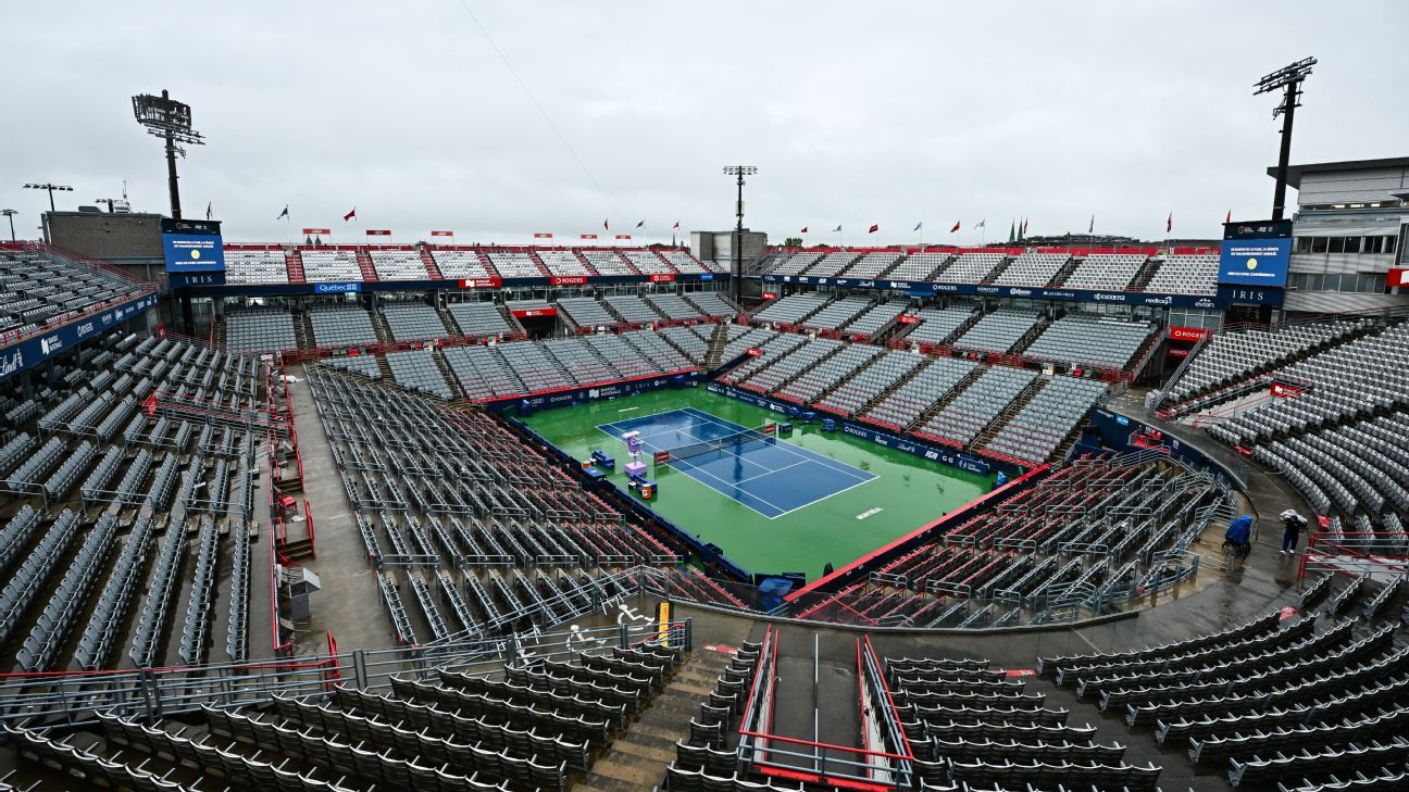 Rain washes out play at ATP's National Bank Open in Montreal ESPN